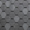 TEGOLA Střešní šindel ECO ROOF Hexagonal 269 GREY - šedá, cena za m2